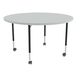 Structure Series Round Mobile Collaborative Table