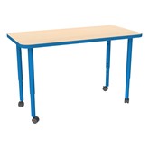 Accent Series Rectangle Collaborative Table