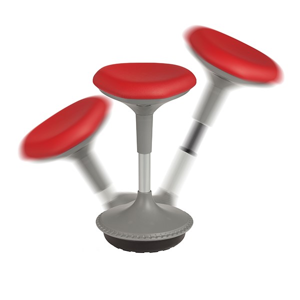 Adjustable-Height Wobble Stool