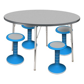 Round Activity Table & Active Stool Set