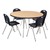 Round Activity Table & Structure Series School Chair Set