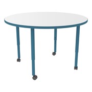 Accent Series Round Collaborative Whiteboard Table