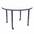 Shapes Accent Series Round Collaborative Table w/ Whiteboard Top - Navy