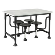 Swivel-Stool Group Work Station