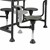 Swing-out stool