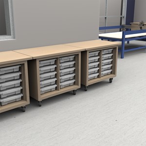 Mobile Project Support Cart