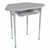 Hex Collaborative Desk w/ Laminate Top & Perforated Book Box