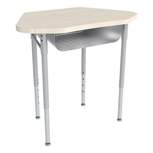 Hex Collaborative Desk w/ Laminate Top & Perforated Book Box