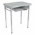 Rectangle Collaborative Desk w/ Laminate Top & Perforated Book Box