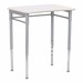 Rectangle Collaborative Desk w/ Solid Plastic Top & Without Book Box