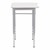 Rectangle Collaborative Desk w/ Solid Plastic Top & Without Book Box
