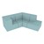 Shapes Series II Vinyl Block Seating Set - J Shape - Blue Crosshatch