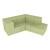 Shapes Series II Vinyl Block Seating Set - J Shape - Fern Green Smooth Grain