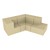 Shapes Series II Vinyl Block Seating Set - J Shape - Sand Smooth Grain