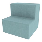 Shapes Series II Vinyl Block Soft Seating - Two-Tier Step