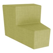 Shapes Series II Vinyl Block Soft Seating - Two-Tier Right Step