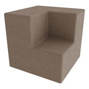 Shapes Series II Vinyl Block Soft Seating - Two-Tier Inside Corner Step