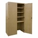 Large Capacity Tall Storage Cabinet w/ Project Cart Storage