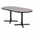 Racetrack Pedestal Café Table
