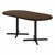 Racetrack Pedestal Café Table