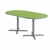Racetrack Pedestal Café Table
