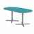Racetrack Pedestal Café Table