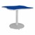 Square Wave Pedestal Café Table (42" W x 42" L x 29" H)