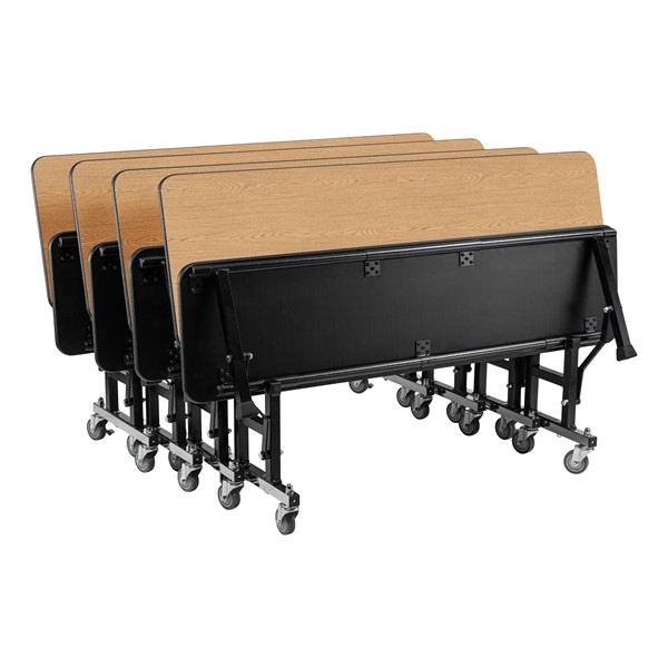Shapes Series Mobile Nesting Benches w/ MDF Core - Nested