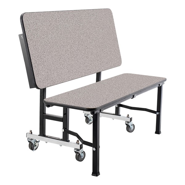 Shapes Series Mobile Nesting Bench w/ MDF Core - Gray Nebula