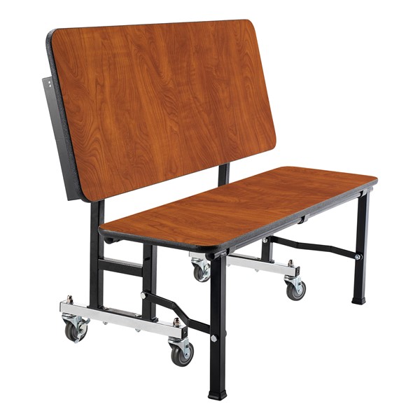 Shapes Series Mobile Nesting Bench w/ MDF Core - Wild Cherry