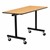 Shapes Series Mobile Flipper Table - Fusion Maple