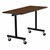 Shapes Series Mobile Flipper Table - Montana Walnut