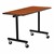 Shapes Series Mobile Flipper Table - Wild Cherry