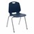 Academic Stack Chair - Navy