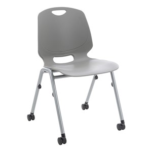 Academic Mobile Stack Chair - Graphite