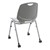 Academic Mobile Stack Chair - Graphite - Back
