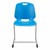 Academic Cantilever Stacking Chair - Brilliant Blue