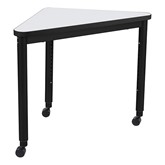 Profile Series Triangular Mobile Stacking Whiteboard Desk