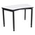 Profile Series Right Curve Whiteboard Mobile Stacking Collaborative Desk