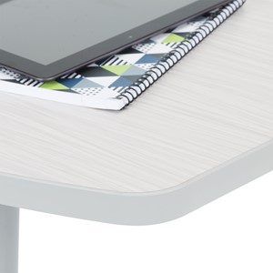 Profile Series Sit-to-Stand Whiteboard Desk - Edge Band