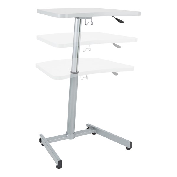 Profile Series Sit-to-Stand Whiteboard Desk - Adjustability