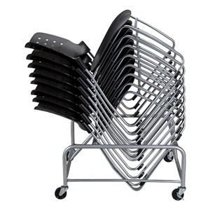 Ballard Series Stack Chair Dolly - Shown w/ chairs
