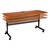 Adjustable-Height Computer Desk w/ Electrical & USB Option - Cherry adjustable
