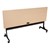 Merit Series III Flip Top Training Table - Rectangle - Flipped