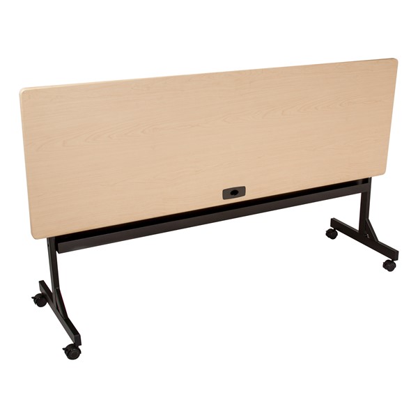 Merit Series III Flip Top Training Table - Rectangle - Flipped