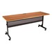 Merit Series III Flip Top Training Table - Rectangle - Cherry