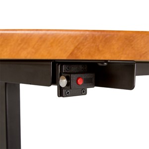 Merit Series III Flip Top Training Table - Rectangle - Lock