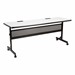 Merit Series III Flip-Top Whiteboard Training Table w/ Electric