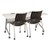 Heavy-Duty Mobile Computer Table w/ Power & USB Option (24" W x 60" L) - Chairs not included