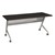 Heavy-Duty Mobile Computer Table w/ Power & USB Option (24" W x 60" L) - Black